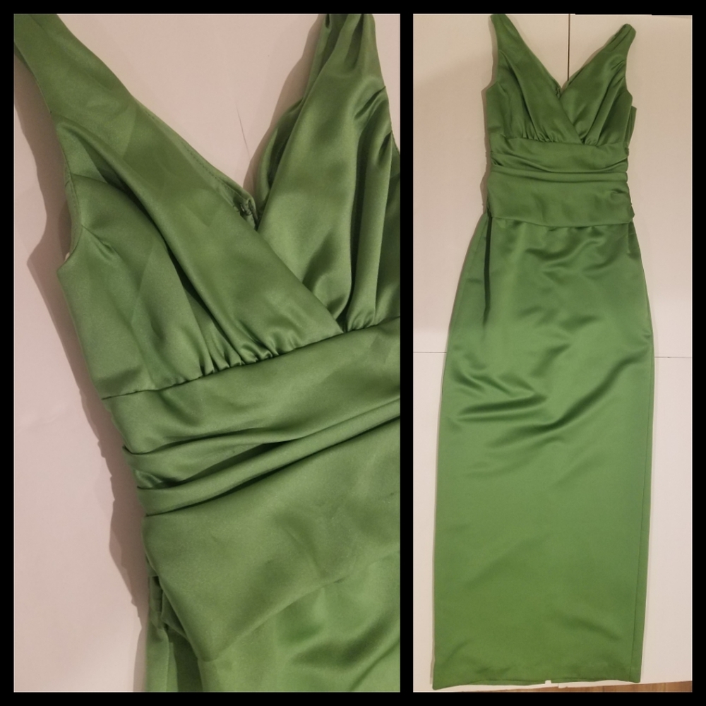 🆕️David's Bridal Clover Sleeveless Dress Gown 2